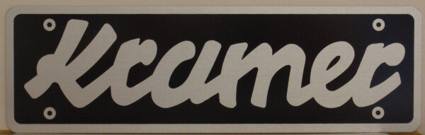 Typenschild Kramer