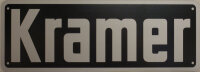 Typenschild Kramer