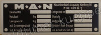Typenschild MAN