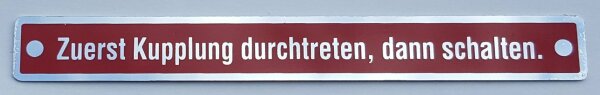 Hinweisschild