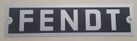Fendt Motorschild