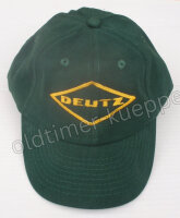 Kappe grün mit Deutz-Stick