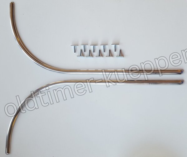 Zierleiste seitlich groß (2tlg.+10 Zierleistenschrauben) 64cm