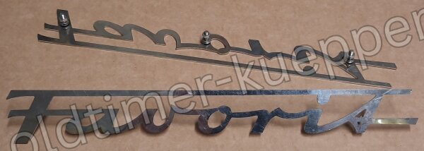 "Favorit" Schriftzug für Motorhaube Fendt