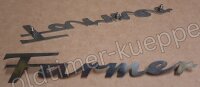 "Farmer" Schriftzug für Motorhaube Fendt