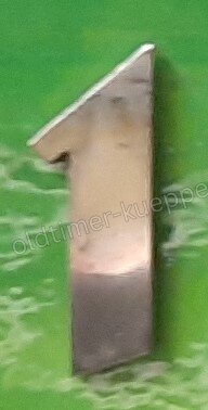 Zahl 1 für Motorhaube Fendt