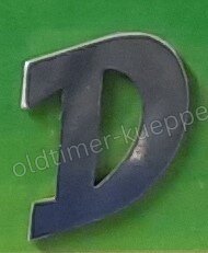 Buchstabe D für Motorhaube Fendt