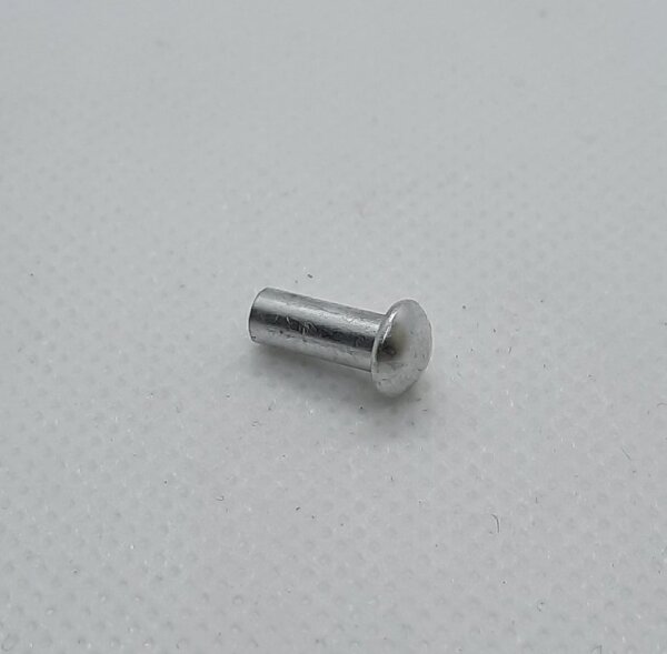 Halbrundniet Alu 4 mm