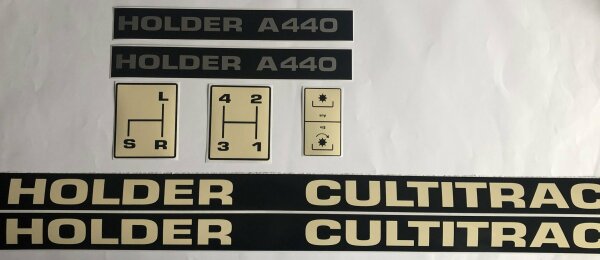 Aufklebersatz Holder A440