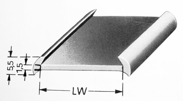 Tankbandunterlage 60 mm