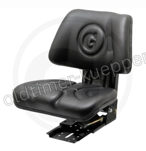 Sitz, mechanisch gefedert