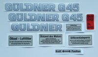 Aufklebersatz "Güldner G45"
