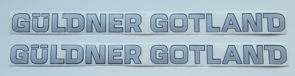 Aufklebersatz "Güldner Gotland"