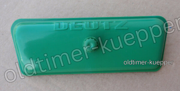Deckel für Sicherungskasten Deutz D-Serie grün