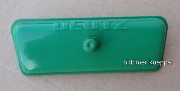 Deckel für Sicherungskasten Deutz D-Serie grün