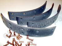 Bremsbelag für Holder, 4 Stück, inkl. Niet