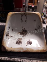 Sitzkissen mit Eicher-Logo, Gesundheitssitz rot/silber