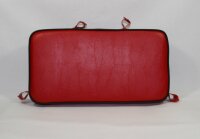 Kotflügelkissen rot/schwarz f. Hanomag gewölbt