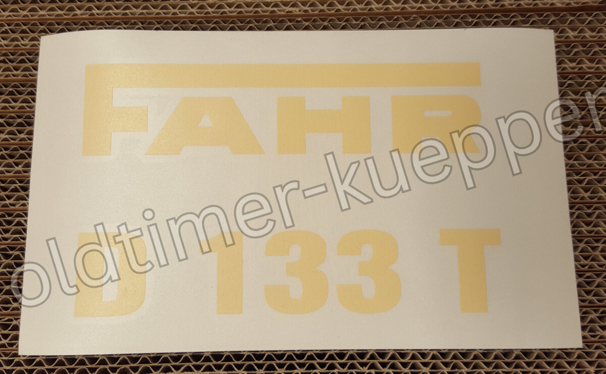Fahr D133 T, 10,00