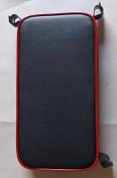 Kotflügelkissen für Fahr, gerade, schwarz/rot,...