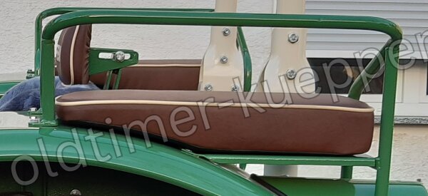 Kotflügelkissen Fendt braun/creme Magnet