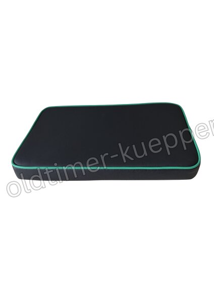Kotflügelsitzkissen Deutz 06, schwarz/grün
