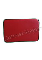 Kotflügelsitzkissen Deutz 06, rot/grün