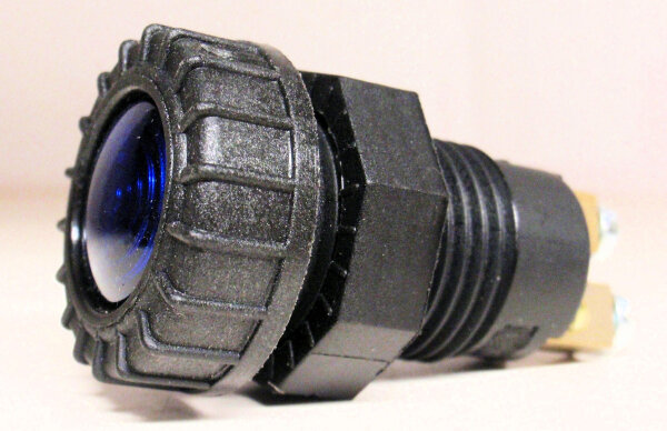 Anzeigenleuchte Schraubanschluß blau