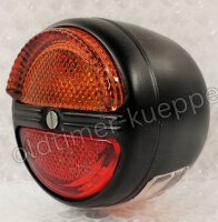 2-Kammer-Leuchte mit Kennzeichenbeleuchtung