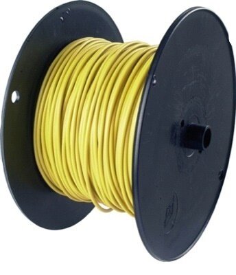 Kabel 1 x 2,5² gelb