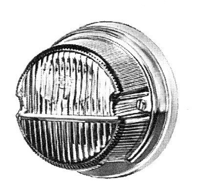 2-Kammer Leuchte mit Kz.bel.