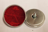 Rückstrahler mit Alu-Einfassung 56 mm