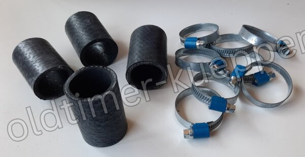 Kühlwasserschläuche(4, incl 8 Schellen) f.Sachs D500