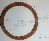 Korkdichtung für Tankdeckel