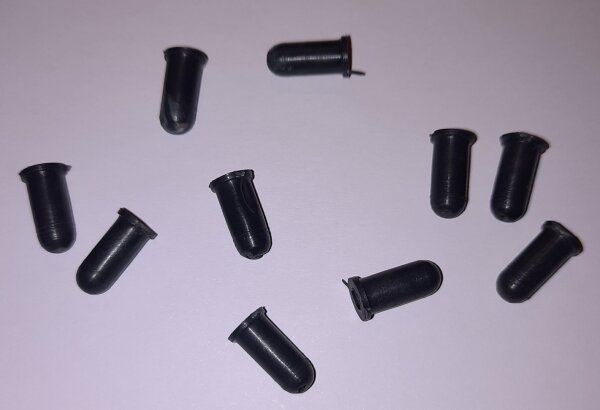 Befestigungsclips transparent (10 Stück) 118507-1